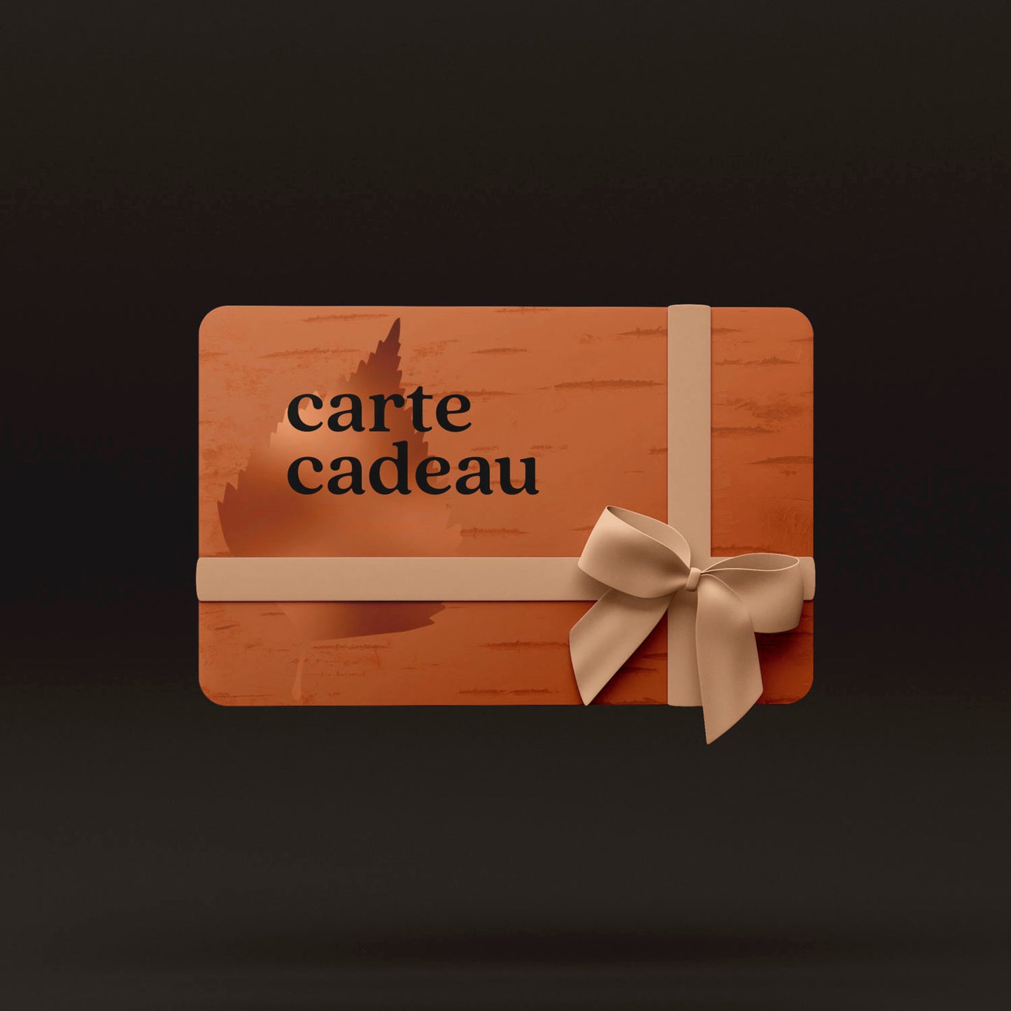 Carte cadeau numérique