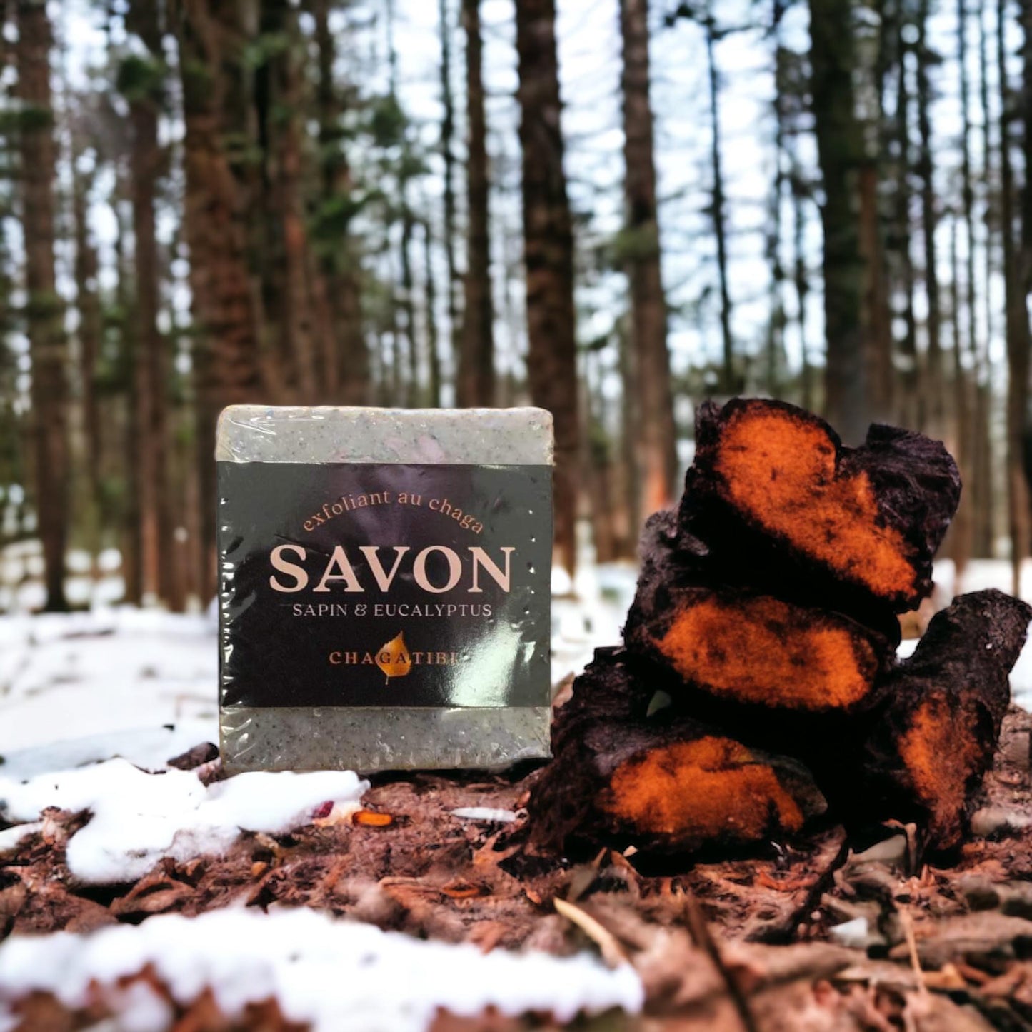 Savon exfoliant - Sapin et eucalyptus